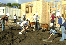 Cowell Students build a home for Habitat for Humanity